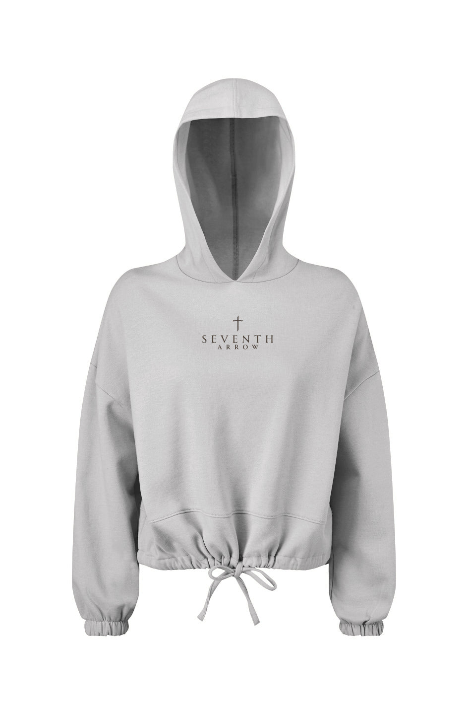 Women's Cropped Slouch Sleeve Hoodie