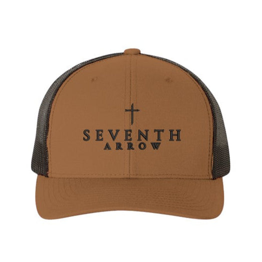 Black Mesh Retro Trucker Cap