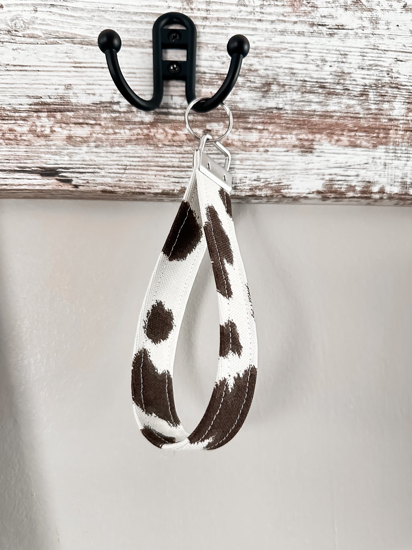 Faith & Fringe Western Canvas Wristlet Lanyard Keychain
