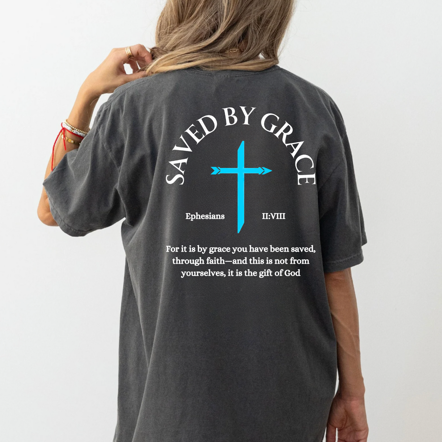 Women's Saved By Grace Tee