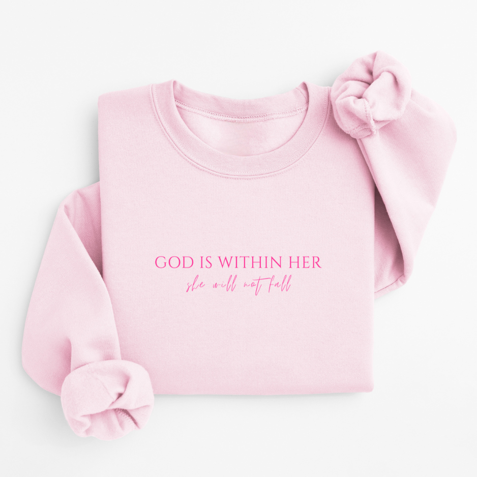 Women's She Will Not Fall Sweatshirt
