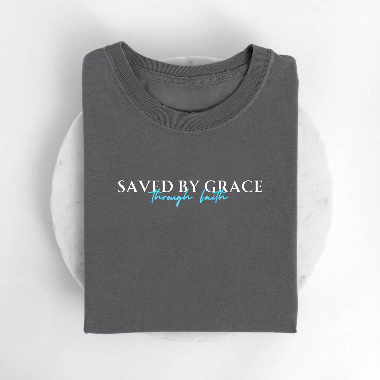 Women's Saved By Grace Tee