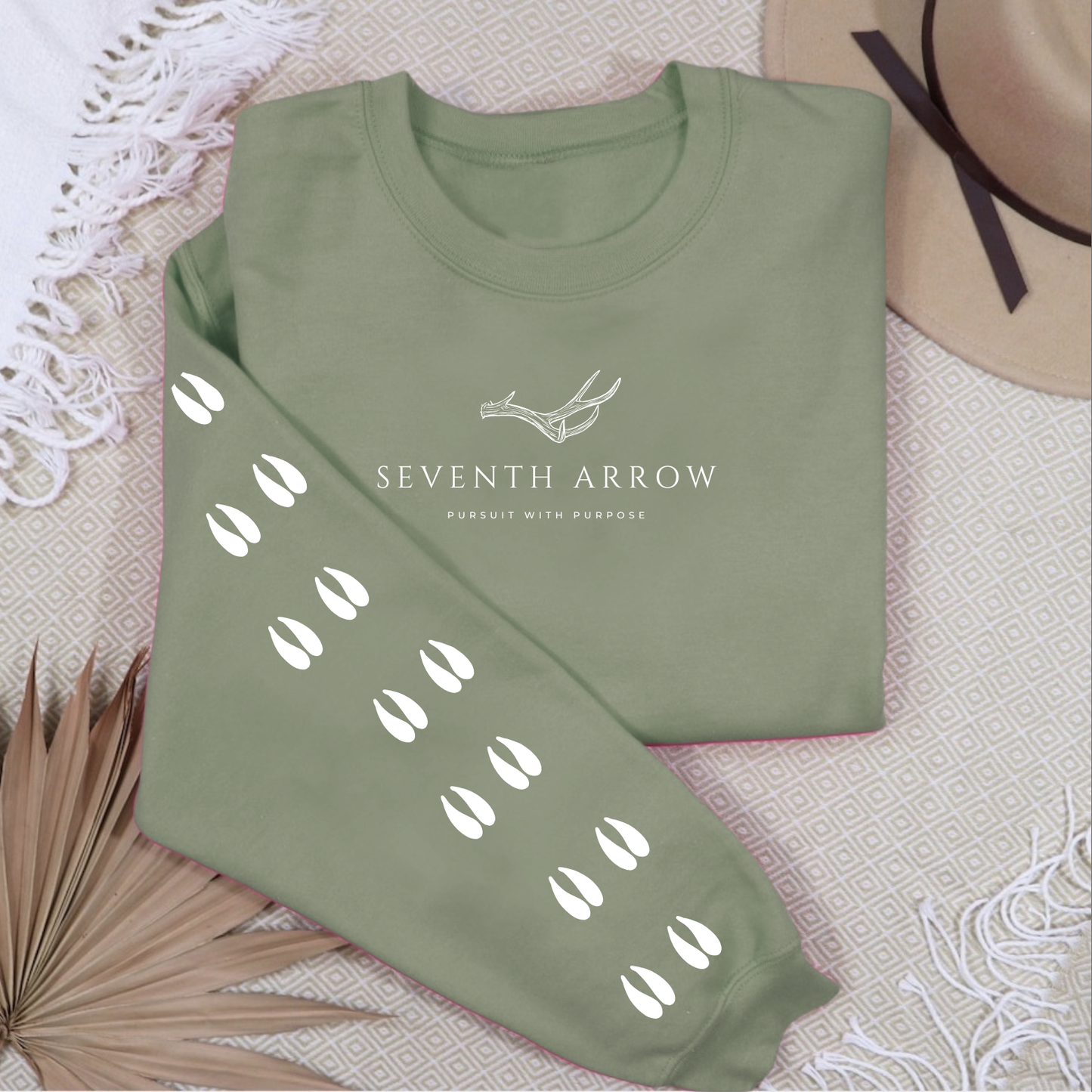 Womens Walk with Him Sweatshirt