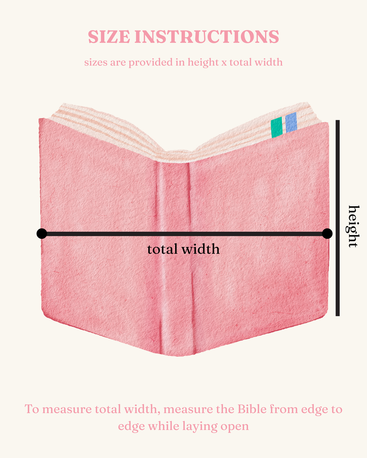 Sweet Spring Floral Bible Cover - Ready to Ship (non-customizable)