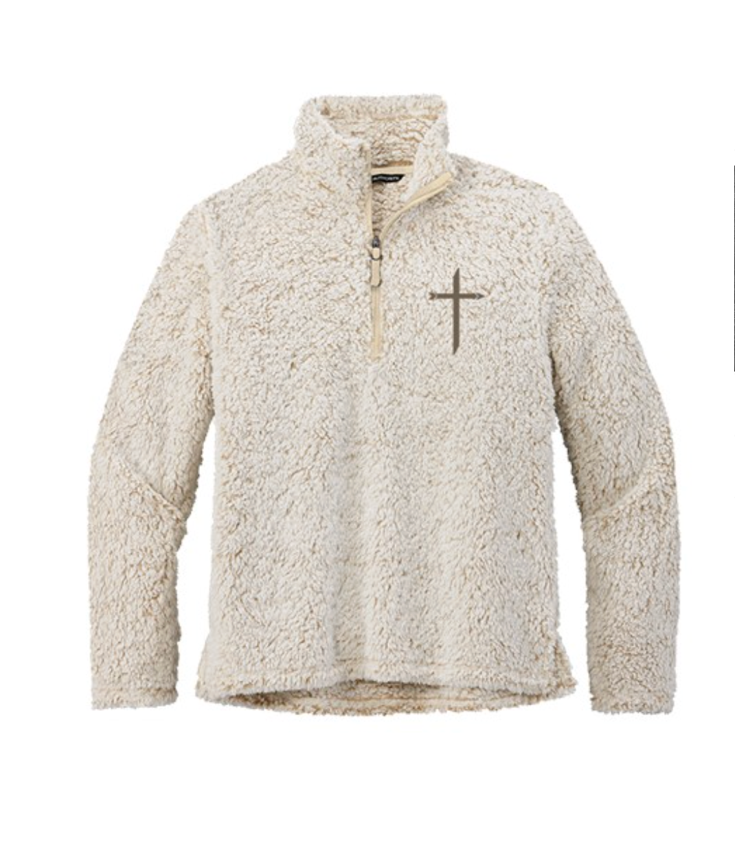 Cross Logo Cozy 1/4 Zip Fleece