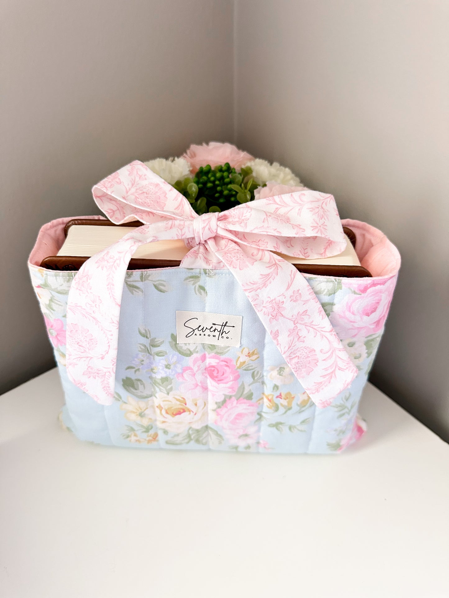Sweet Spring Floral Bible Sleeve