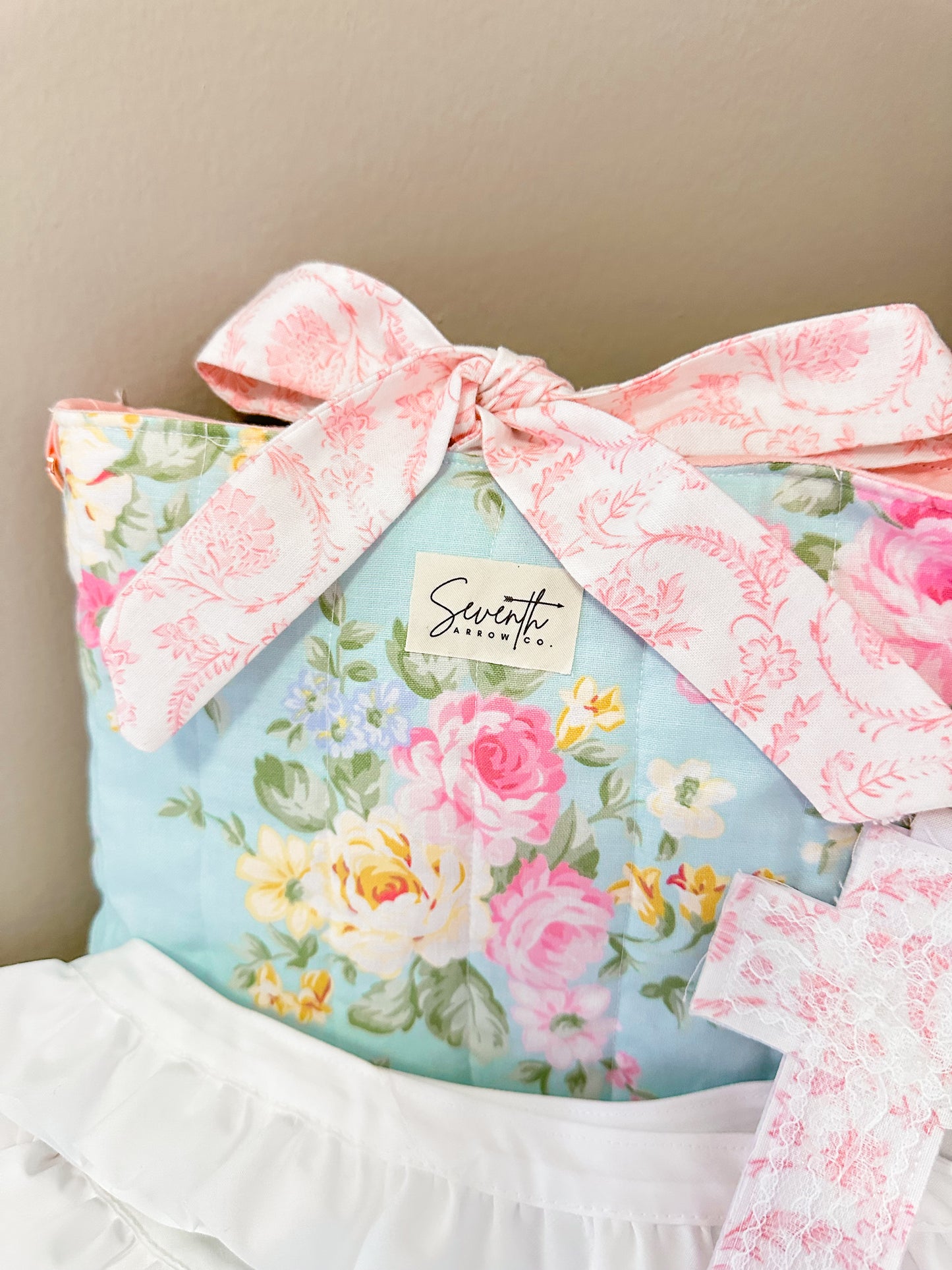 Sweet Spring Floral Bible Sleeve Crossbody Bag | Purse