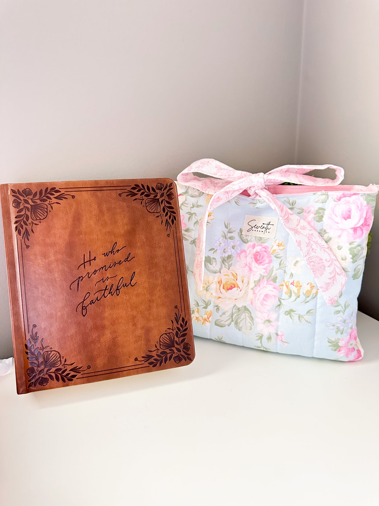 Sweet Spring Floral Bible Sleeve