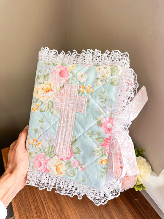 Sweet Spring Floral Bible Cover