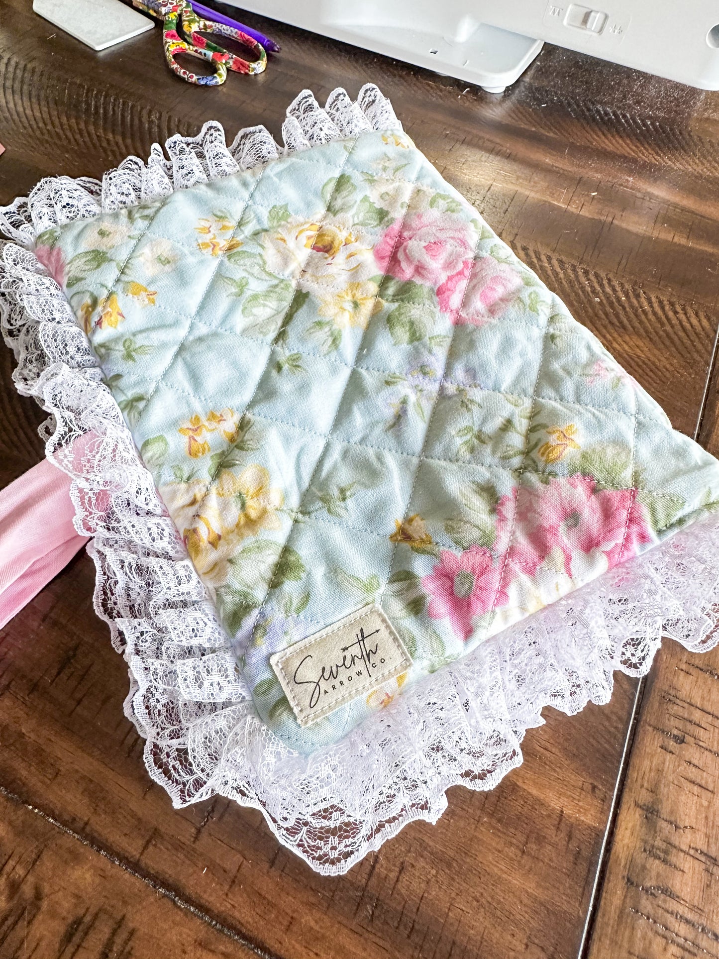 Sweet Spring Floral Bible Cover - Pink Edition