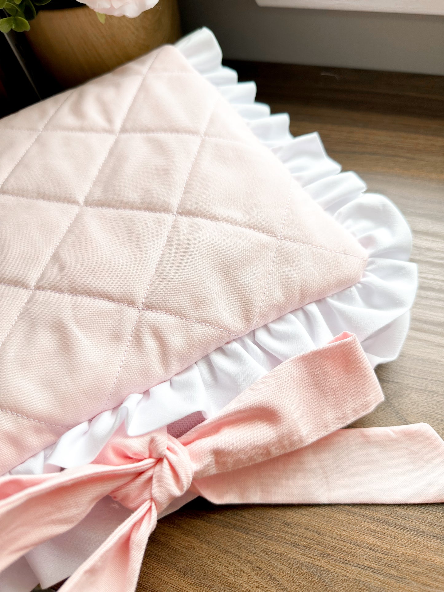 Pink Dreams Quilted Bible Cover