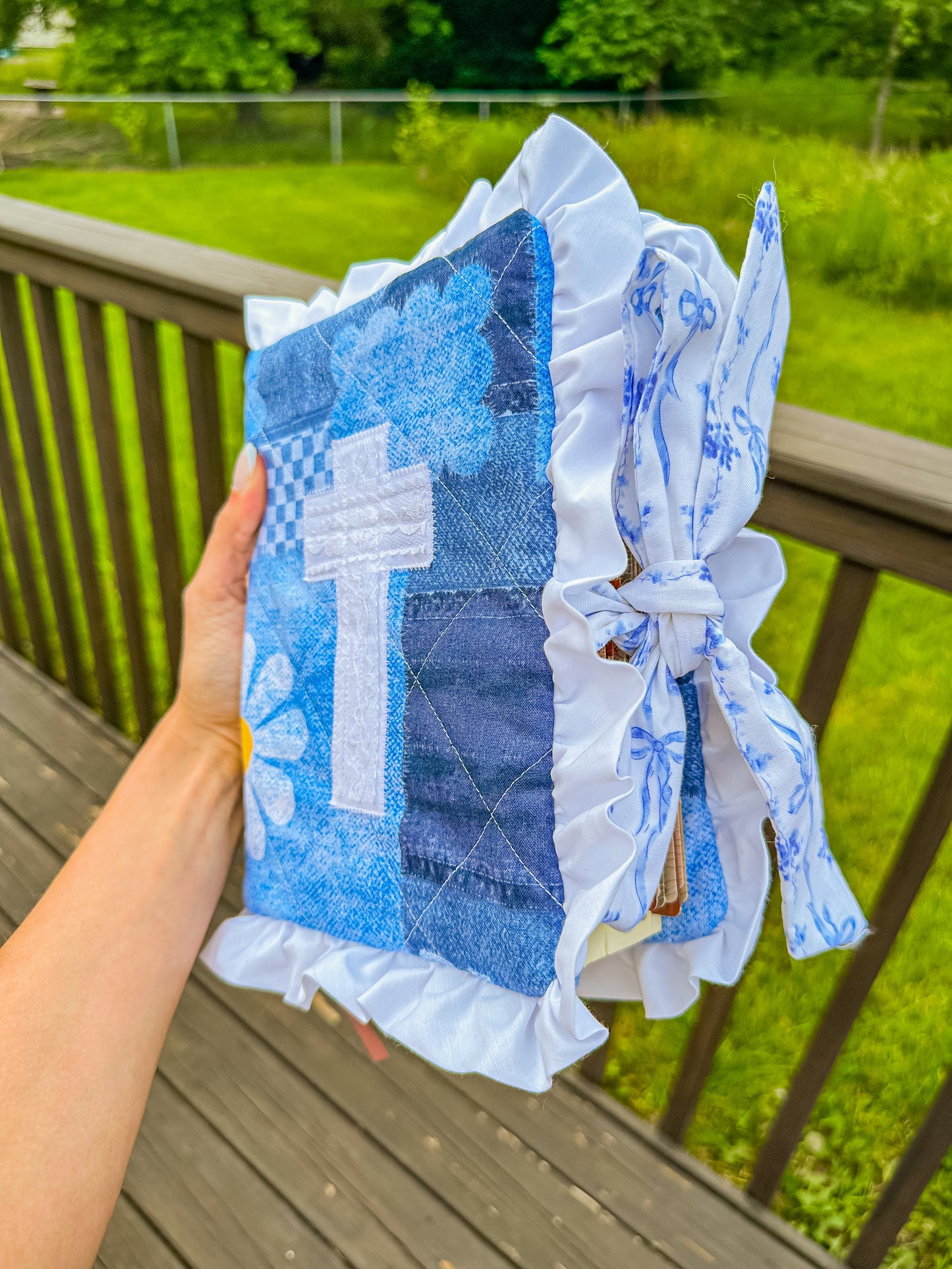 Denim Dreams Bible Cover