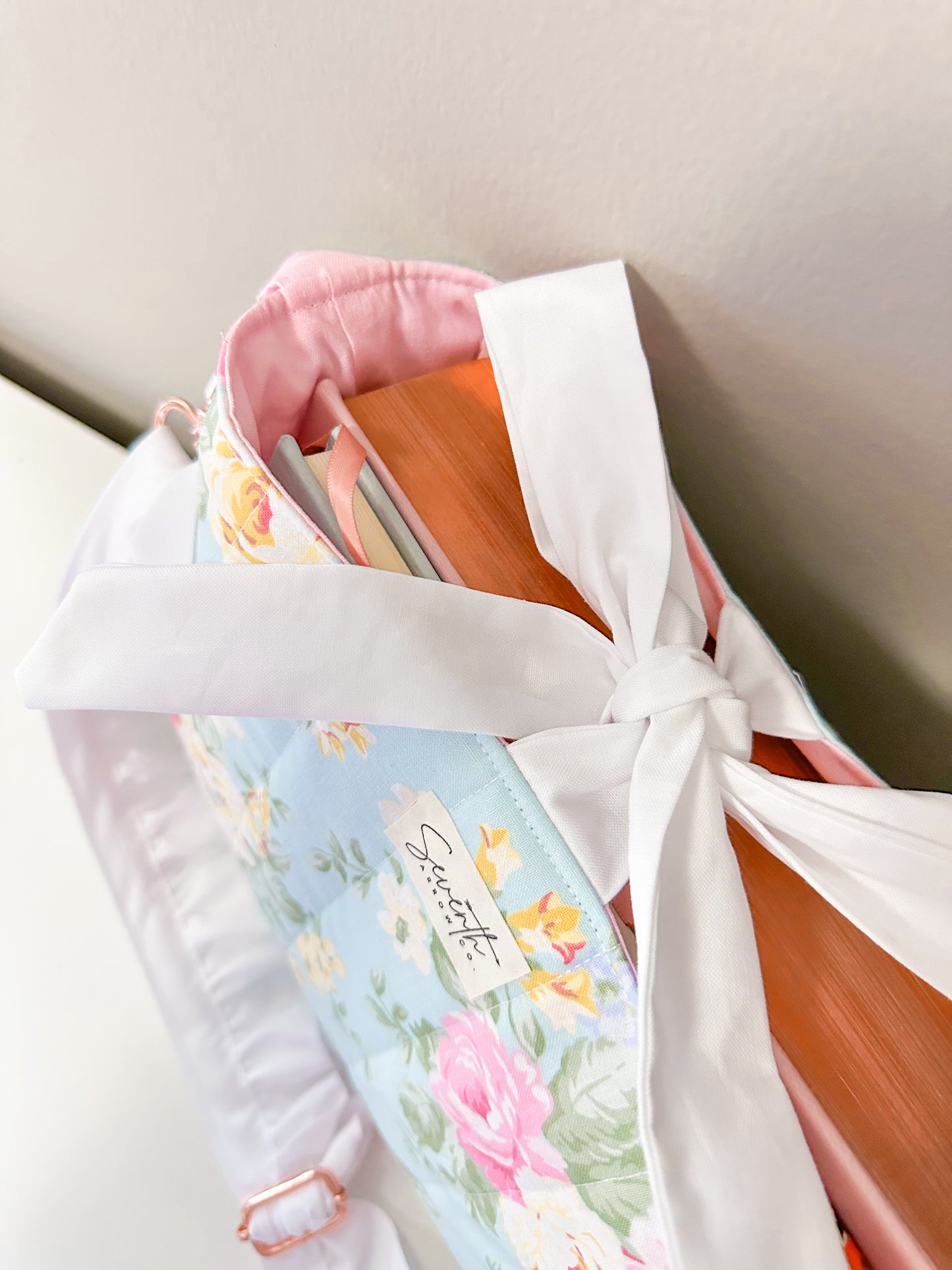 Sweet Spring Floral Bible Sleeve Crossbody Bag | Purse