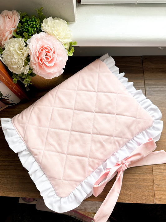 Pink Dreams Quilted Bible Cover