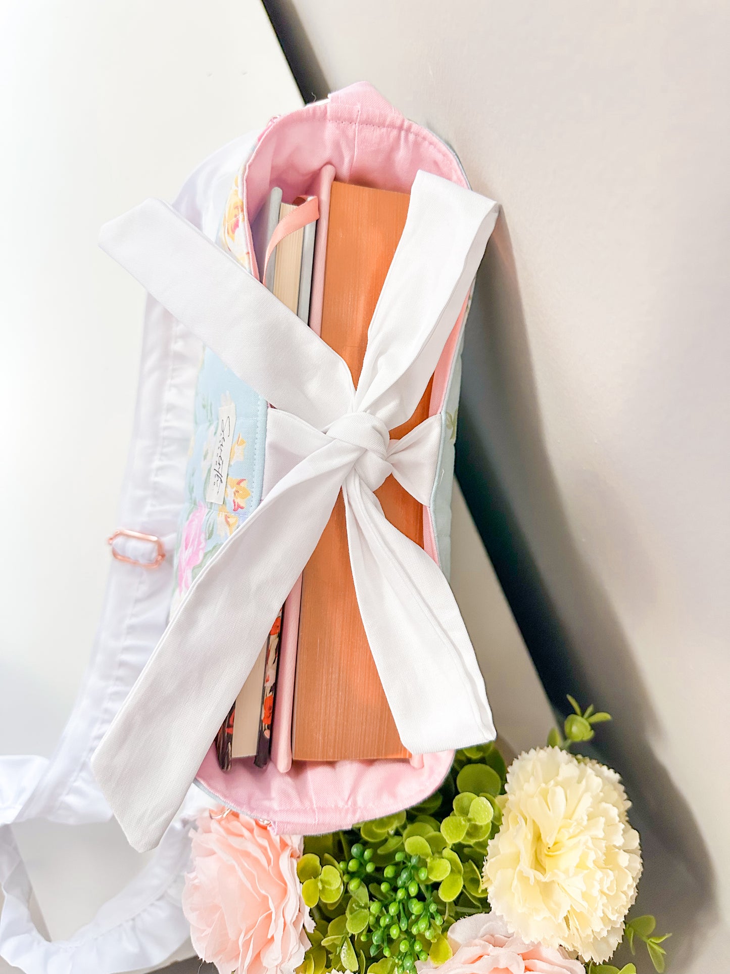 Sweet Spring Floral Bible Sleeve Crossbody Bag | Purse
