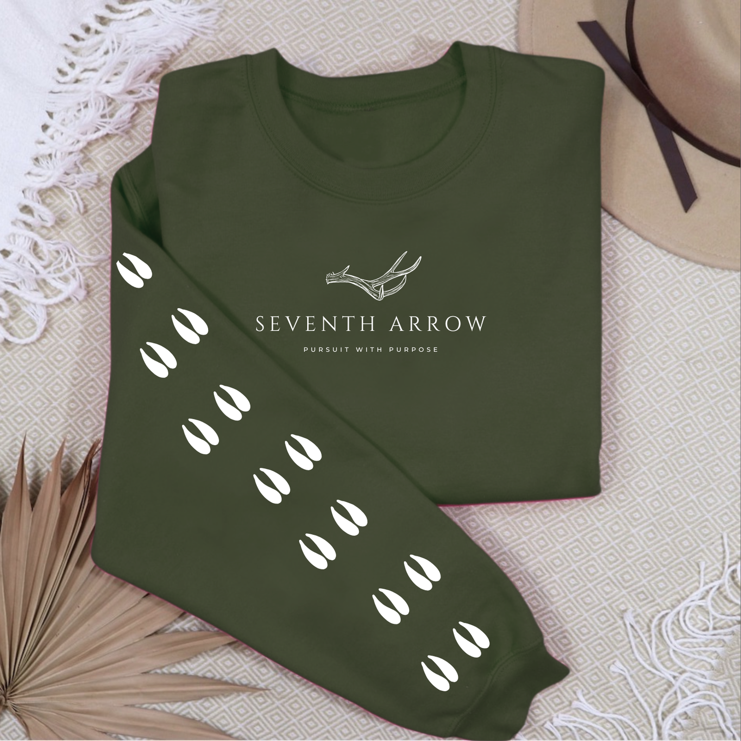 Womens Walk with Him Sweatshirt