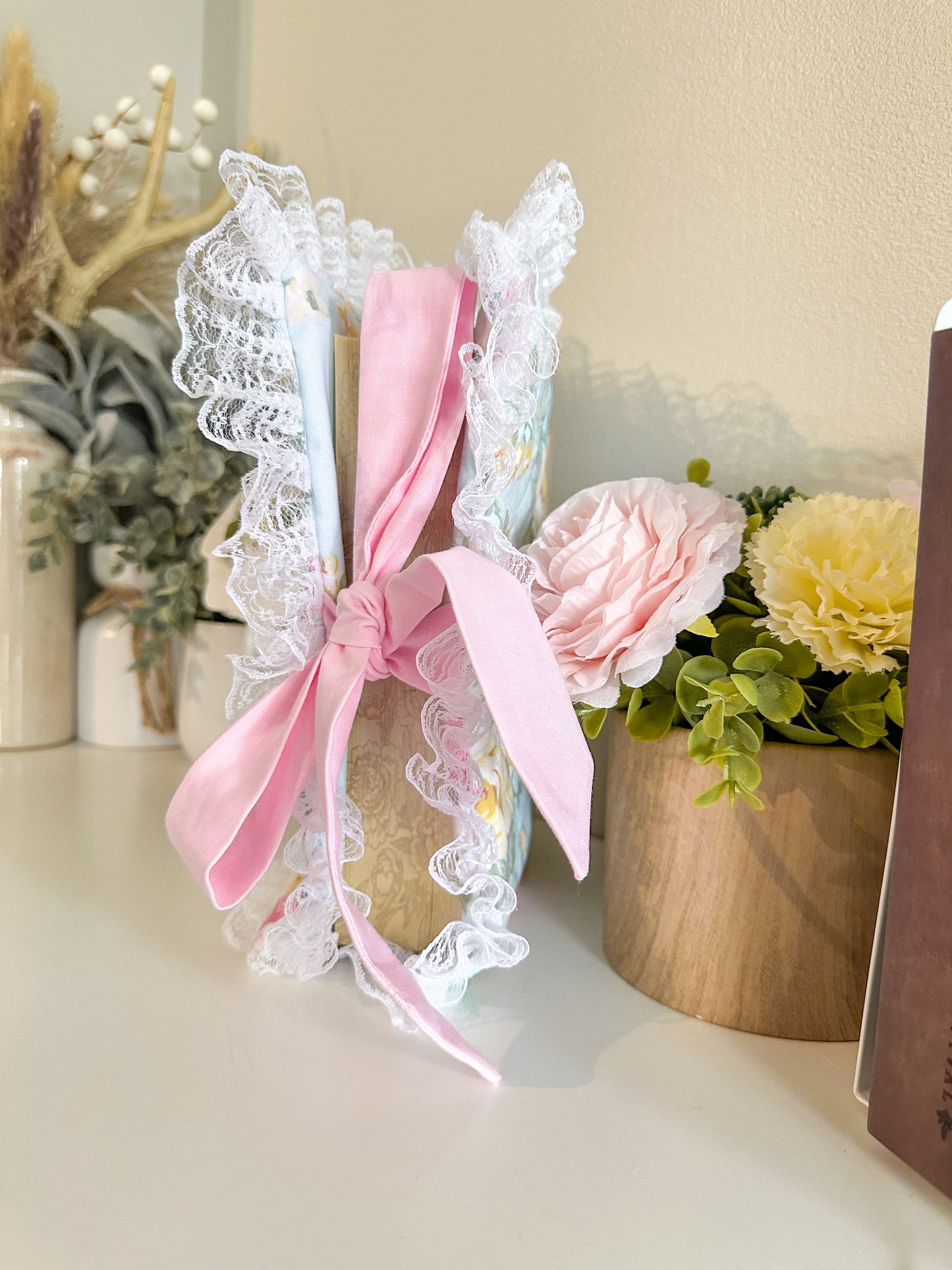 Sweet Spring Floral Bible Cover - Pink Edition