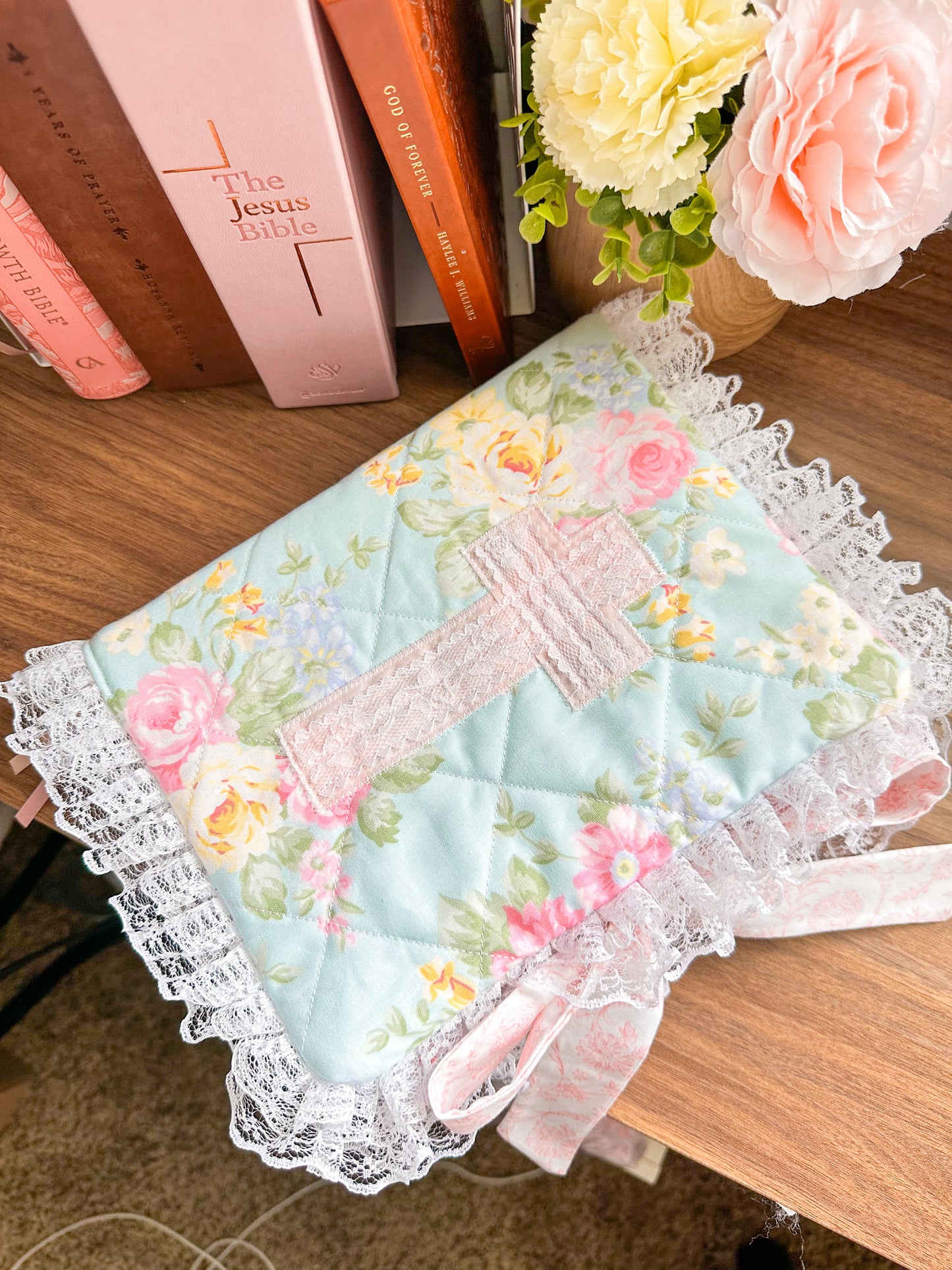 Sweet Spring Floral Bible Cover