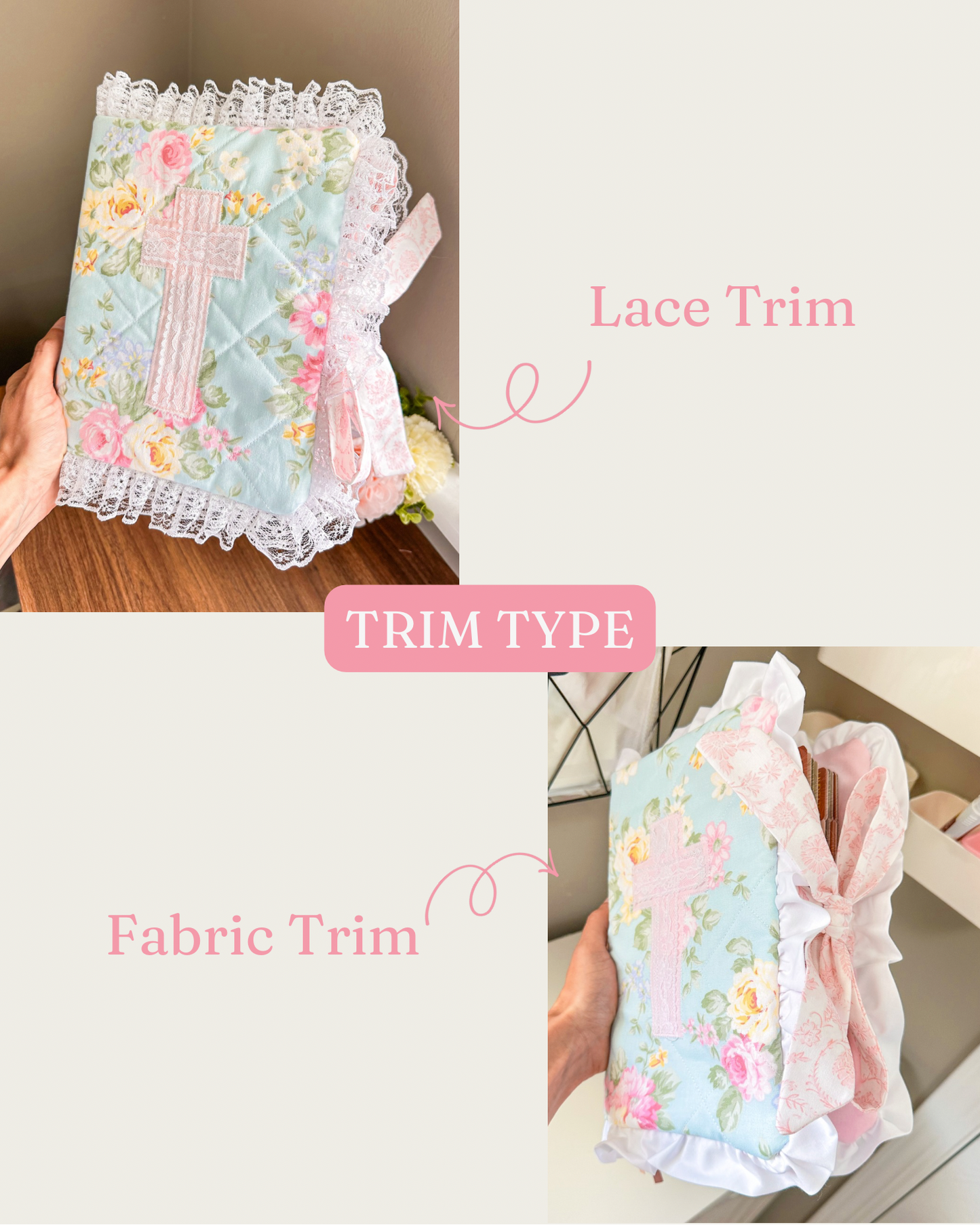 Sweet Spring Floral Bible Cover