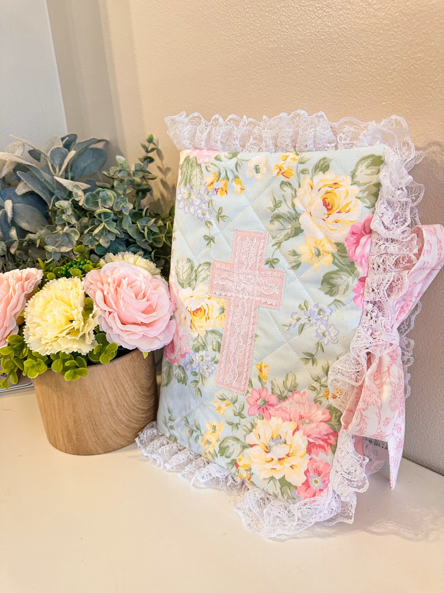 Sweet Spring Floral Bible Cover