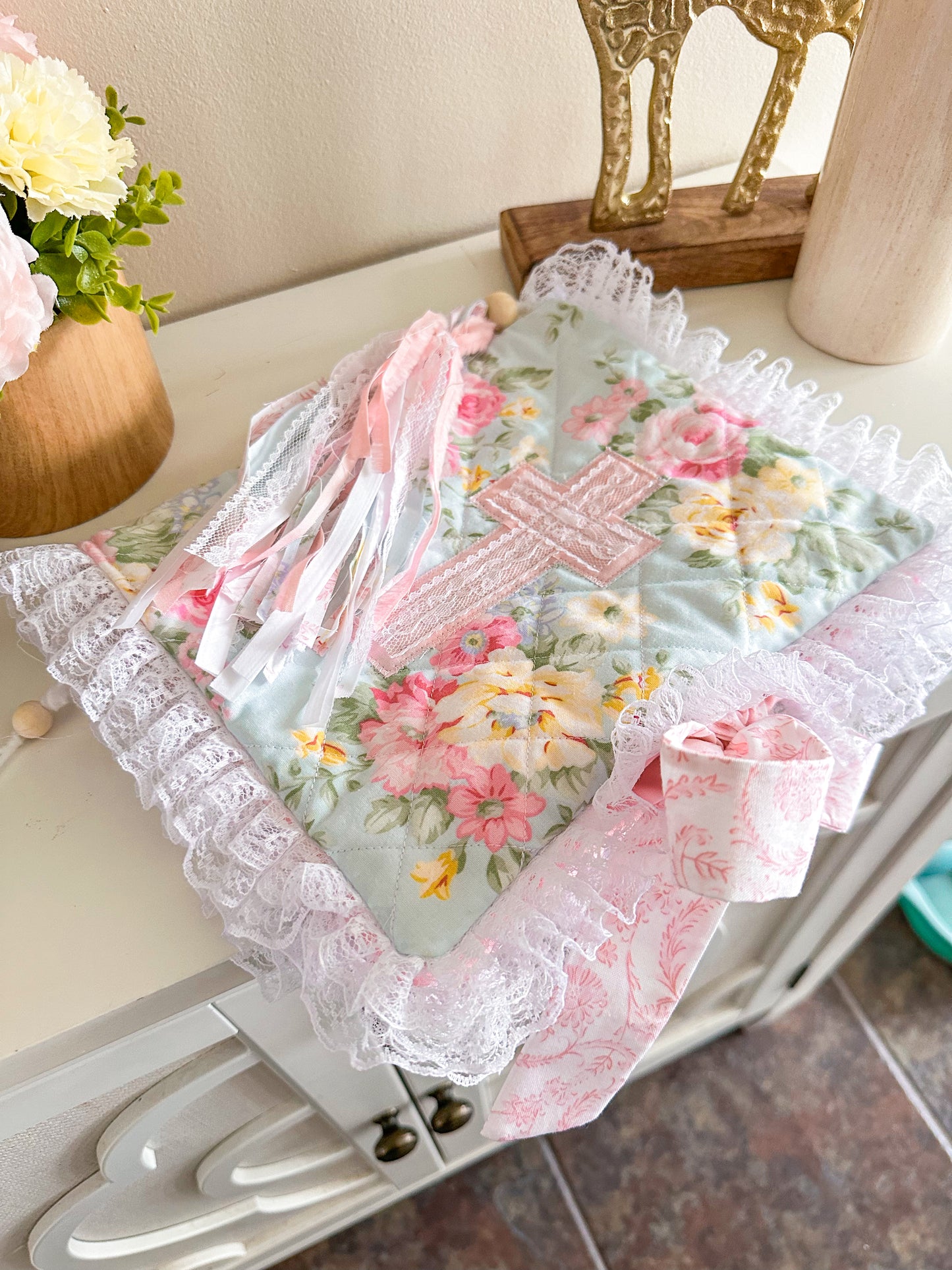 Sweet Spring Floral Bible Cover