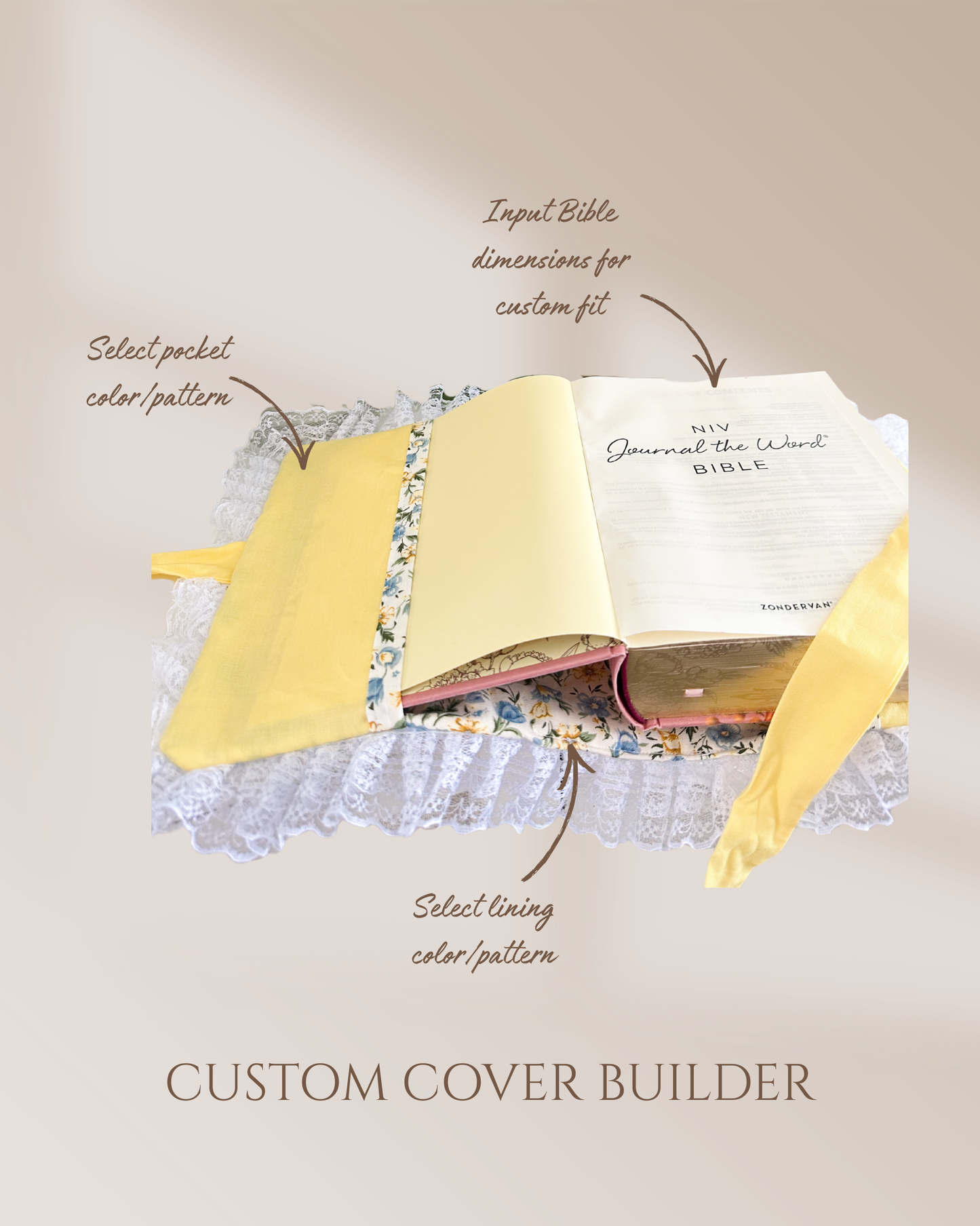 Customized Bible Cover