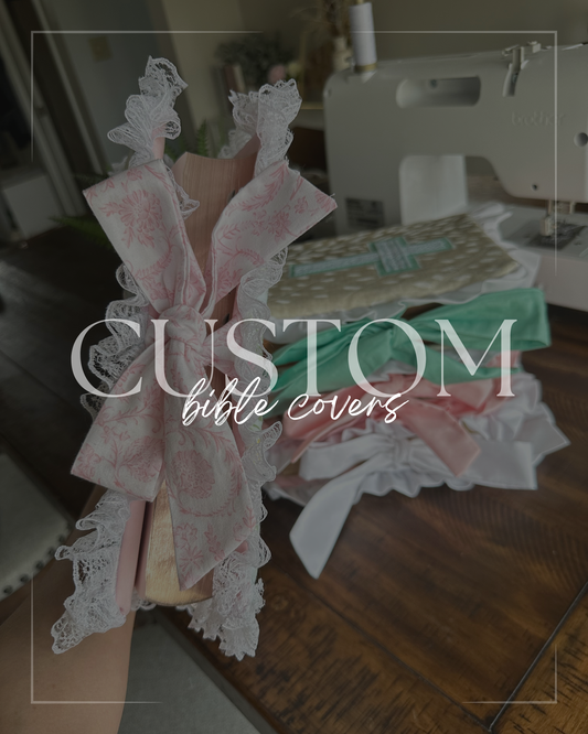 Customized Bible Cover