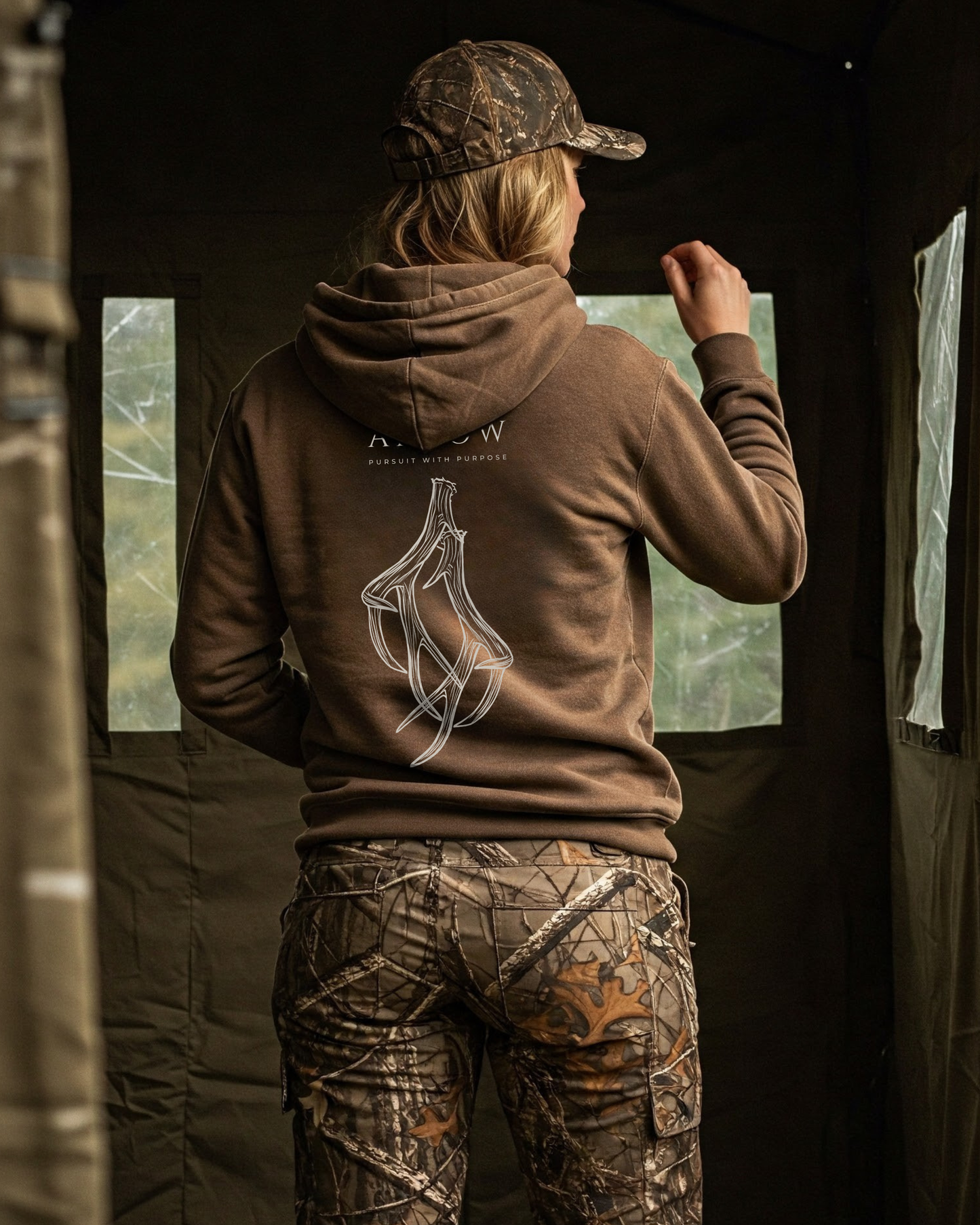 Women's Rattling Antler Hoodie