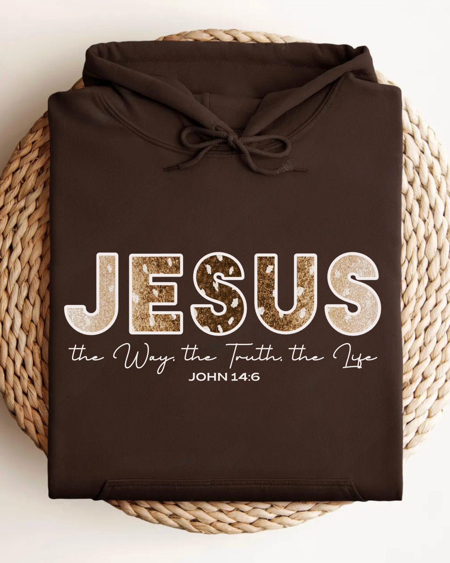 Women's Axis Print Jesus The Way Hoodie