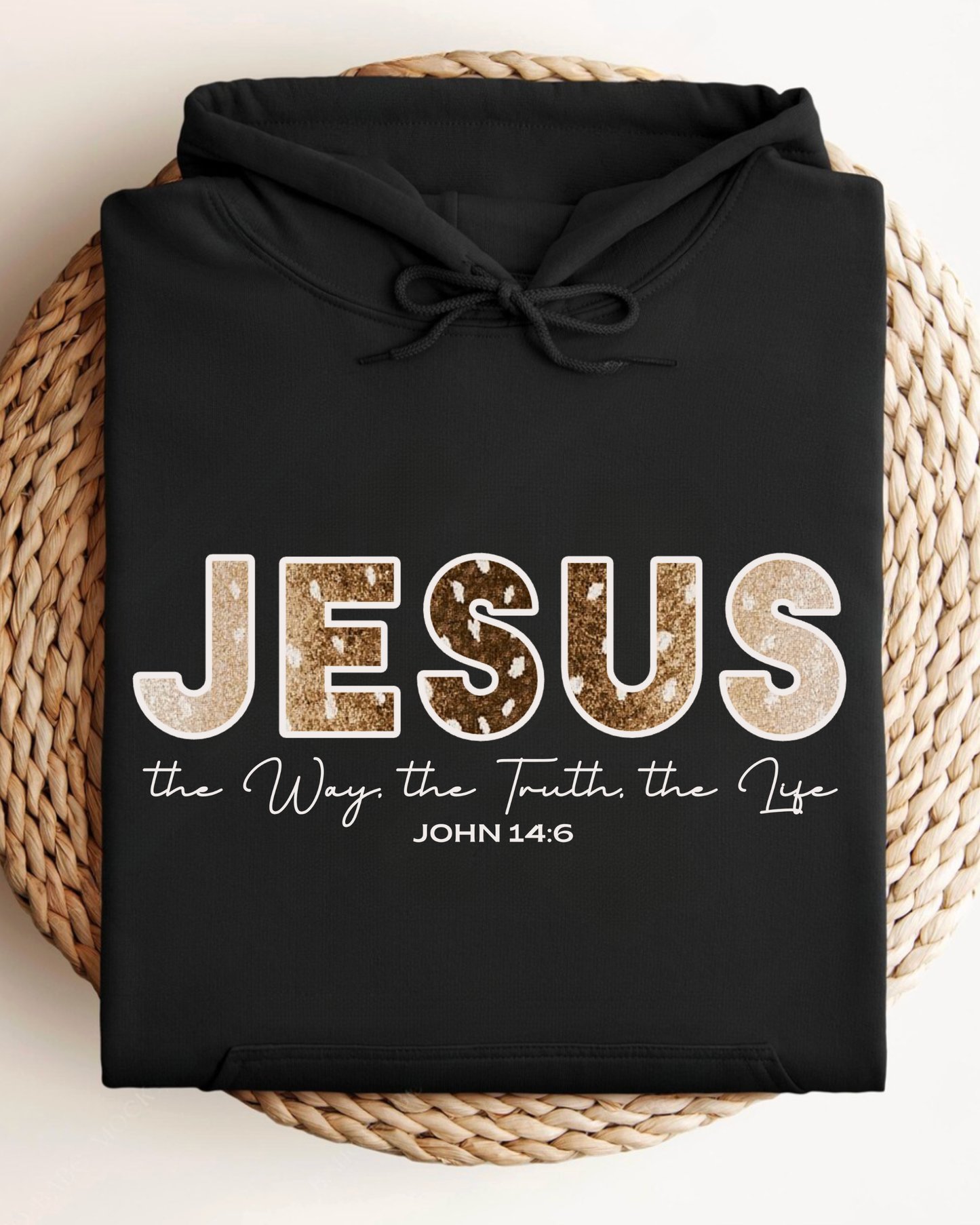 Women's Axis Print Jesus The Way Hoodie