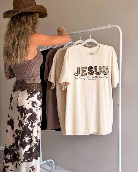 Women's Axis Print Jesus The Way Tee