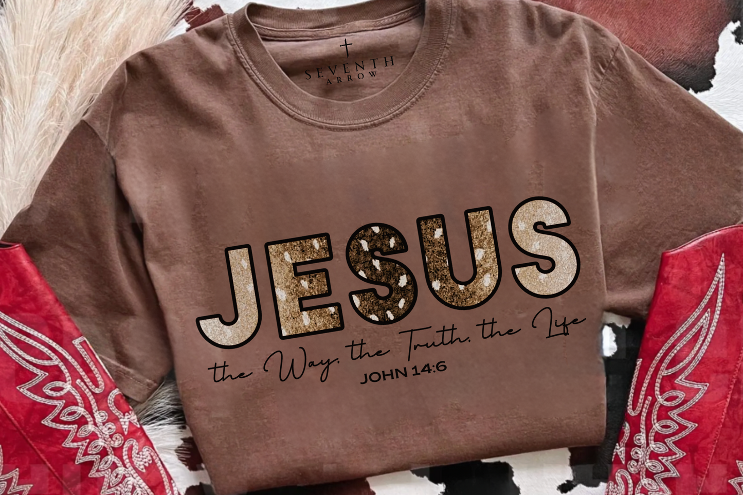 Women's Axis Print Jesus The Way Tee